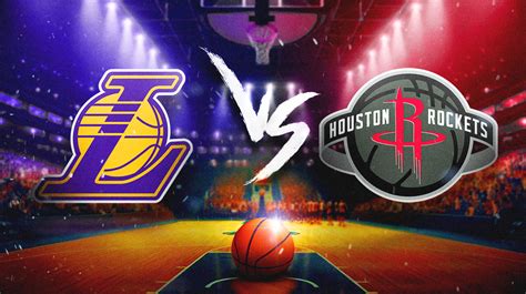 lakers vs rockets odds|Lakers vs. Rockets Prediction: Odds, Spread & Insights for  .